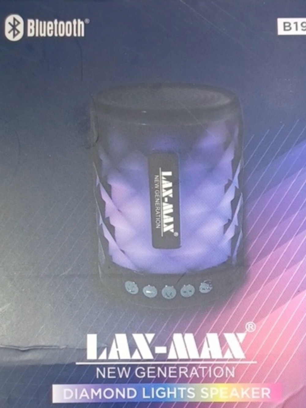 Lax-Max Bluetooth Speaker NWT